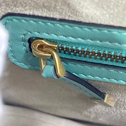 Dior In Lights Saddle Medium Multicolor Beads and Calfskin Leather Shoulder Bag