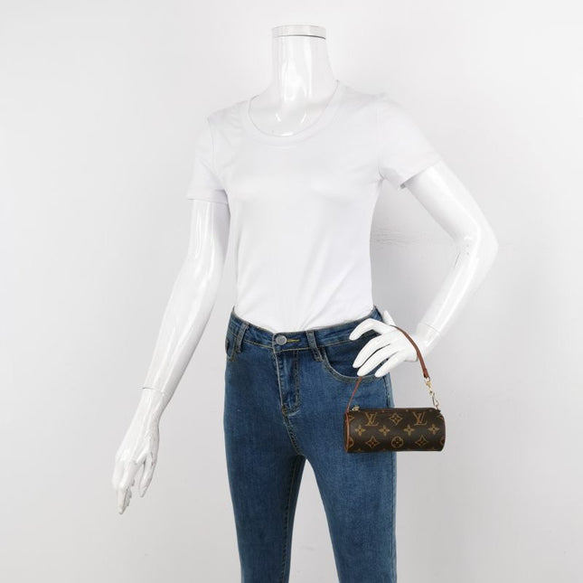 Sold Louis Vuitton Monogram Papillon 16 Super Mini Handbag Canvas