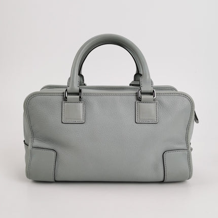 Loewe Amazona 29 Blue Leather Elephant Lock Silver-tone Hardware