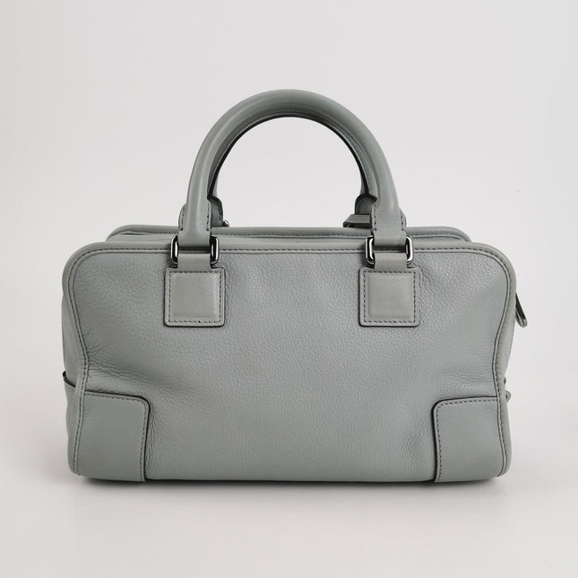 Loewe Amazona 29 Blue Leather Elephant Lock Silver-tone Hardware