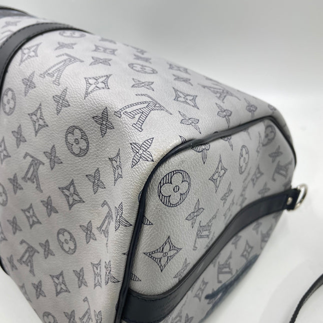 Louis Vuitton x Chapman Brothers Keepall 45 Bandouliere Lion Elephant