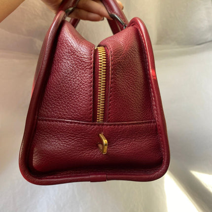 Loewe Amazona 28 in Red Leather Dragon Special Edition
