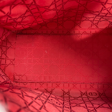 Lady Dior Vintage Medium Black Suede Leather Gold Hardware 1997