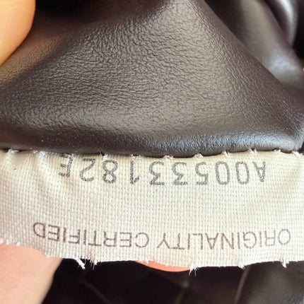 Bottega Veneta Hop Large Leather Fondant Chocolate Brown Hobo Bag