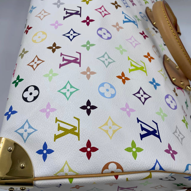 Louis Vuitton x Takashi Murakami Speedy 40 White Multicolor