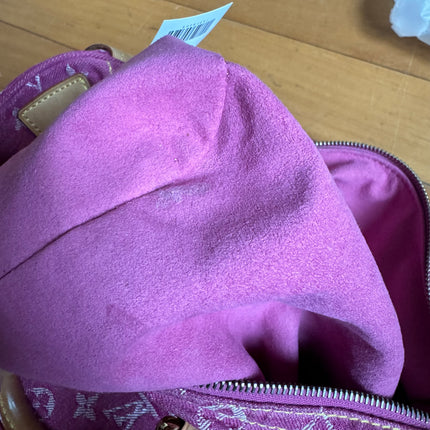 Louis Vuitton Denim Neo Speedy Boston Bag Pink