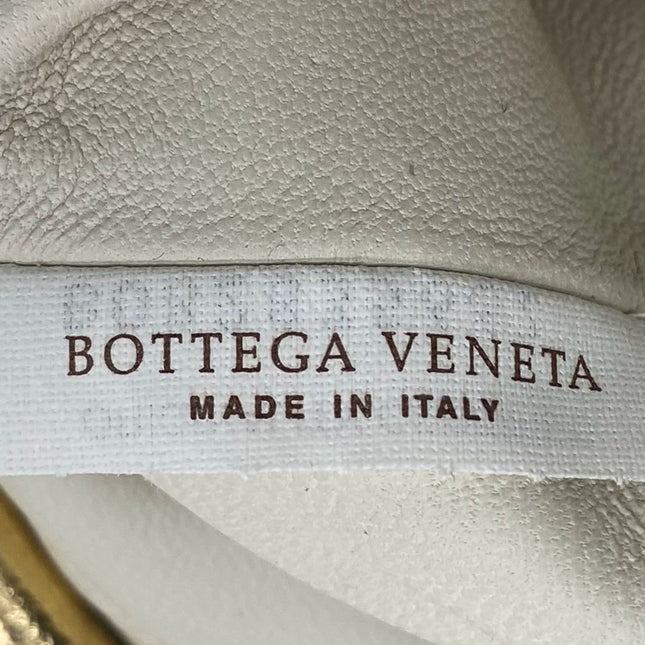 Sold Bottega Veneta Pouch Mini Gold Lambskin Leather Crossbody Bag