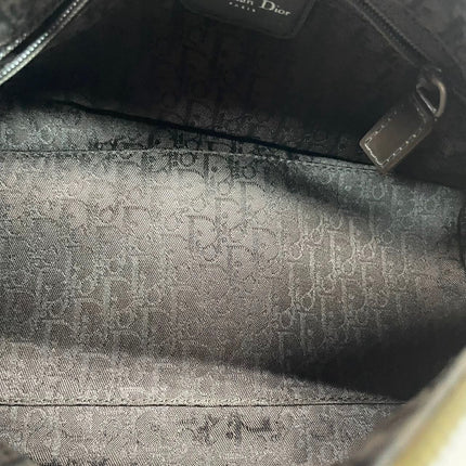 Dior Flight Medium Tan Brown Calfskin Leather Shoulder Bag