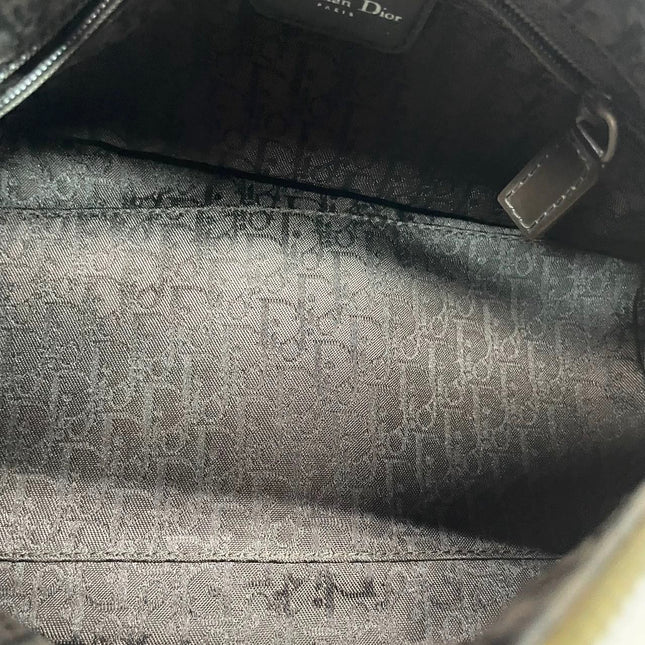 Dior Flight Medium Tan Brown Calfskin Leather Shoulder Bag