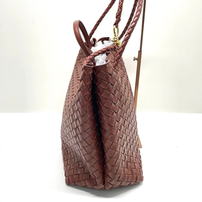 Bottega Veneta Andiamo Large Milk Chocolate Brown Handbag