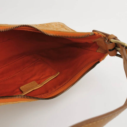 Sold Celine Ava Hobo Pumpkin Camel Suede Leather Shoulder Bag