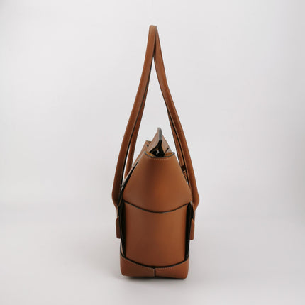 Bottega Veneta Arco Tote Bag Medium Tan Brown Leather 33