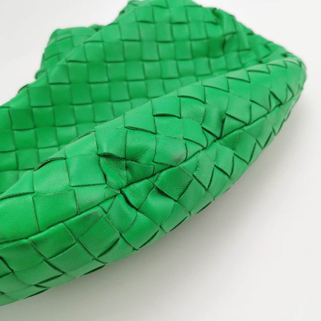 Bottega Veneta Teen Jodie Leather Green Medium