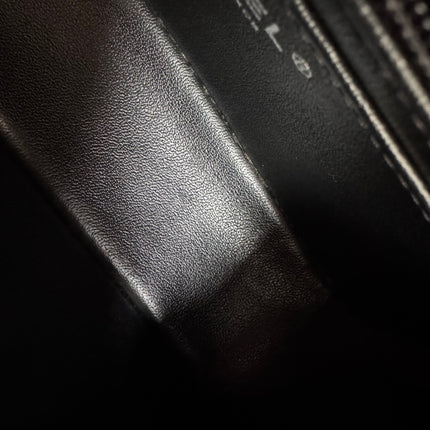 Chanel Classic Flap Mini Black Lambskin Silver Hardware