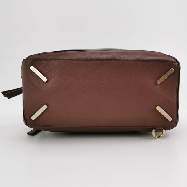 Sold Loewe Puzzle Medium Dark Brown Calfskin leather Bag