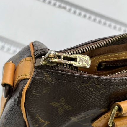 Louis Vuitton Speedy 25 Bandouliere Brown Monogram with Strap