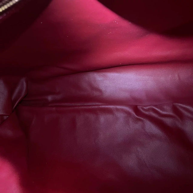 Bottega Veneta Hop Hobo Large Red Intrecciato Leather 45cm