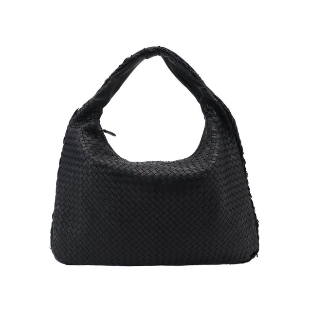 Bottega Veneta Hobo Maxi Midnight Navy Black leather Tiny Fringes 50cm