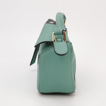 Loewe x Studio Ghibli Collection Susuwatari Mini Puzzle Green Crossbody Bag
