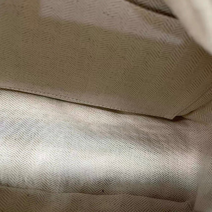 Loewe Puzzle Small Leather Woven Braided White Crossbody Bag