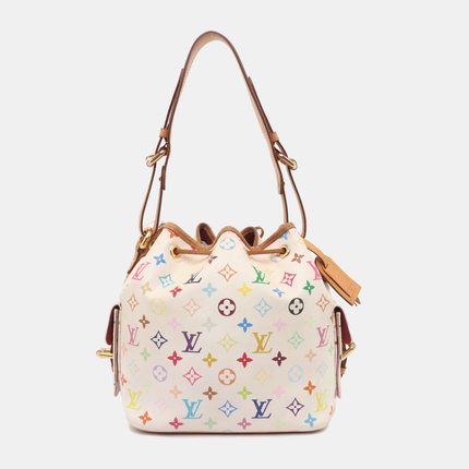 Louis Vuitton x Takashi Murakami Néonoé Medium White Multicolor