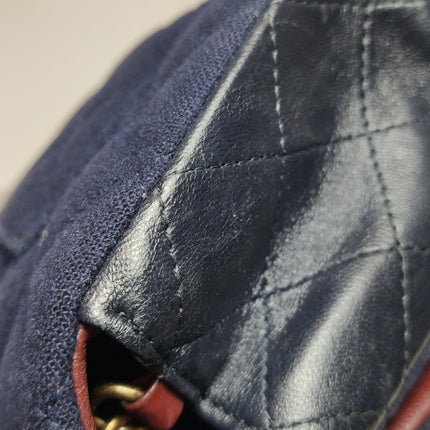 Chanel Classic Flap Mini Métiers d'Art Paris-Hamburg 2018 Wool Nautical Charms