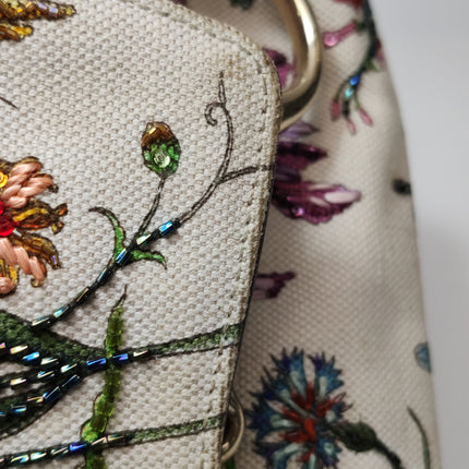 Gucci Horsebit 1955 Small Chain Bag Limited Edition Floral Print Canvas