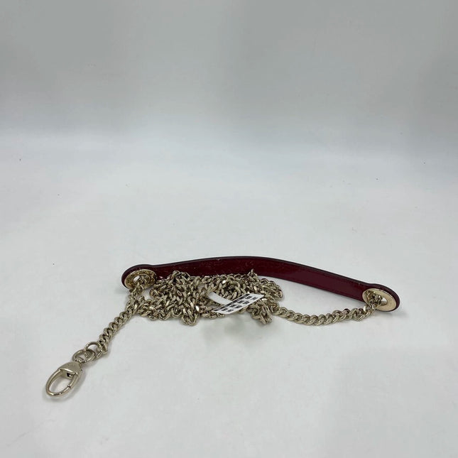 Lady Dior Mini Handbag Burgundy Red Patent Leather Gold-tone Chain Strap 2020 Suede Interior