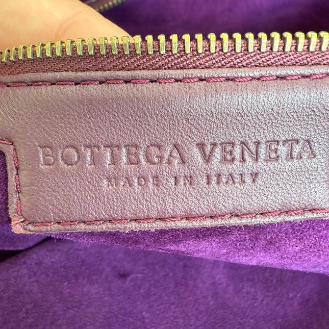 Bottega Veneta Maxi Convertible Tote Bag Wine Burgundy Leather Gold Hardware 50cm