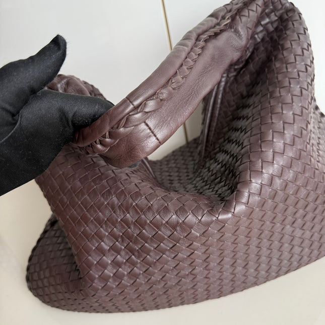 Bottega Veneta Hobo Maxi Dark Chocolate Brown leather 51cm
