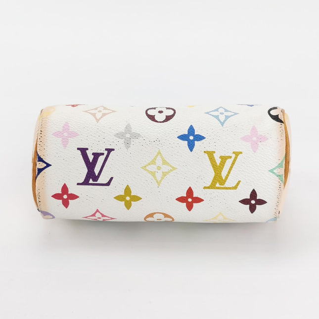Louis Vuitton x Takashi Murakami Speedy Nano Boston Top Handle Bag
