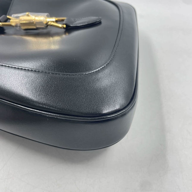 Sold Gucci Jackie 1961 Black Leather Bag with Adjustable Strap Giftable Condition