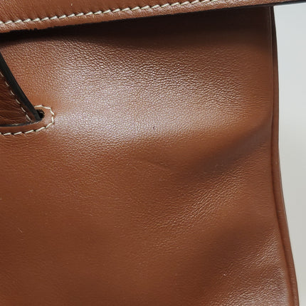 Celine Soft 16 Bag Caramel Natural Tan Smooth Calfskin Leather