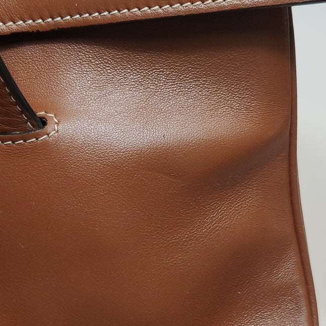 Celine Soft 16 Bag Caramel Natural Tan Smooth Calfskin Leather