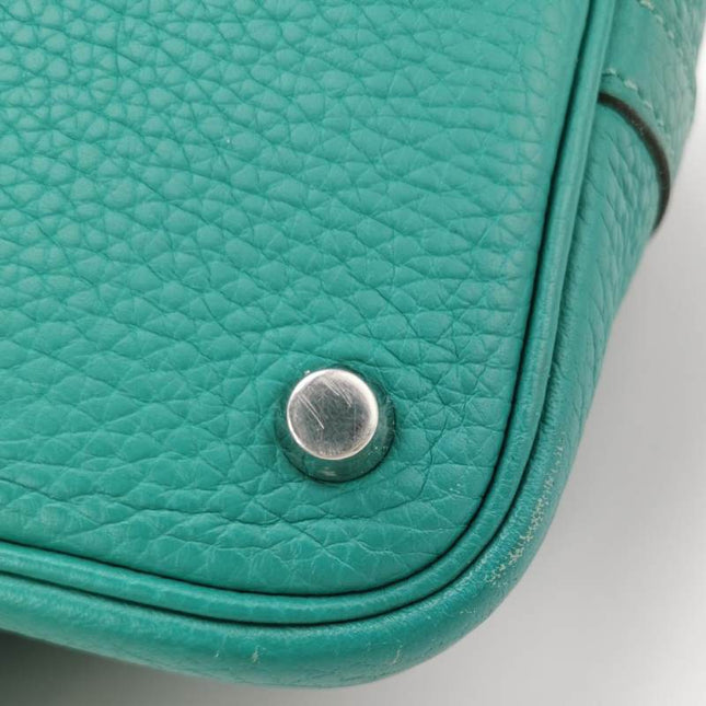 Sold Hermes Picotin 18 Clemence Taurillon Leather Green 2019