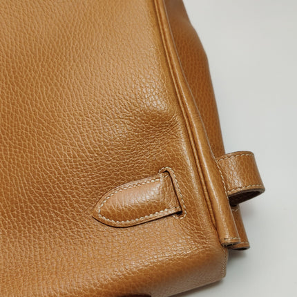 Hermes Kelly 40 Retourne Gold Togo Leather Gold Hardware 1993