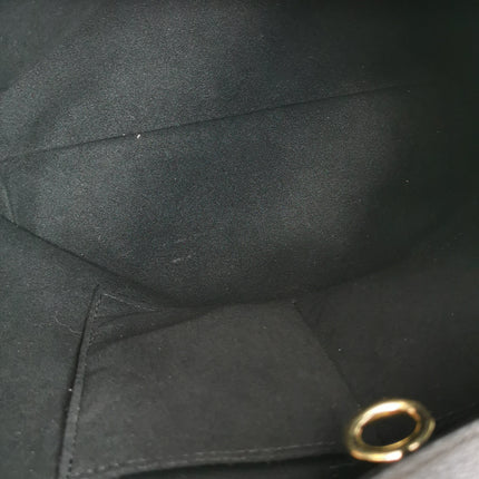 Louis Vuitton Atlantis Small Brown Monogram Canvas Bucket Bag with Strap