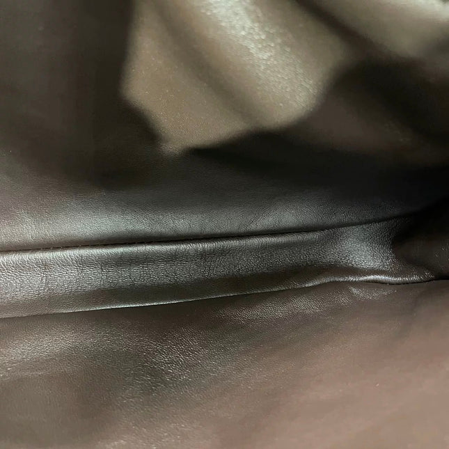 Gucci Jackie by Demna Soft Brown Lambskin Leather Silver Hardware