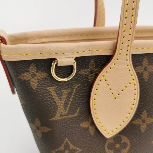 Sold Louis Vuitton Neverfull BB Mini Monogram with Strap