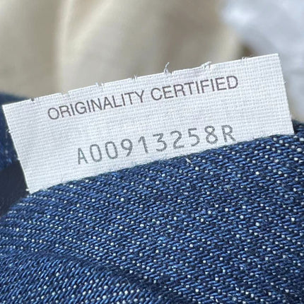 Sac hobo Bottega Veneta Hop grand modèle en cuir et jean Intrecciato bleu marine 55 cm