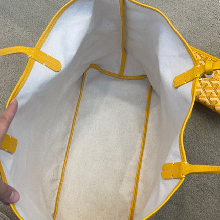 Goyard Bunny Saint Louis PM Medium Tote Yellow Special Collection Rabbit 2021