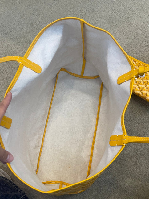 Goyard Bunny Saint Louis PM Medium Tote Yellow Special Collection Rabbit 2021