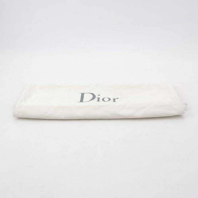 Dior Saddle Mini Silk Handbag Black with crystals