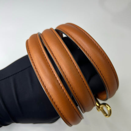 Celine 16 Bag Small Caramel Natural Tan Smooth Calfskin Leather
