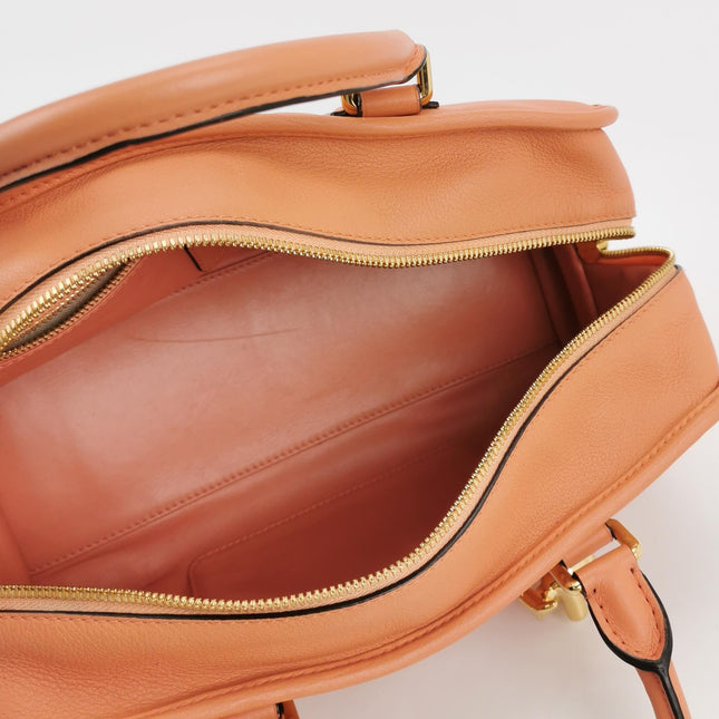 Loewe Amazona 28 in Orange Leather Goat Special Edition