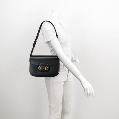 Gucci 1955 Horsebit Bag Small Black Leather