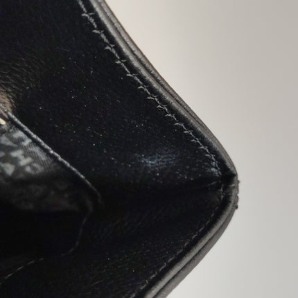 Chanel Cerf Executive East West Black Caviar Leather Handbag