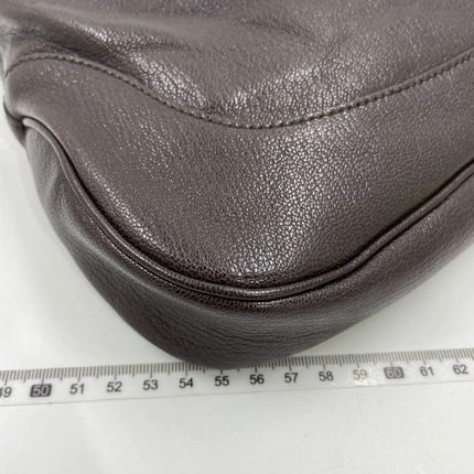 Gucci Jackie by Demna Soft Brown Lambskin Leather Silver Hardware