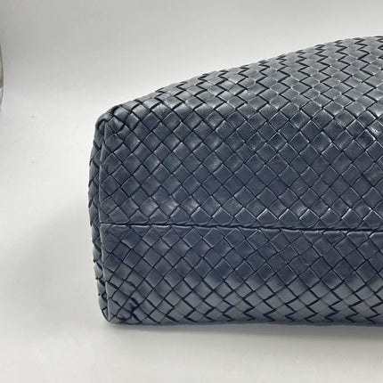 Bottega Veneta Cabat Large Intreccio Leather Tote Bag Black 40cm