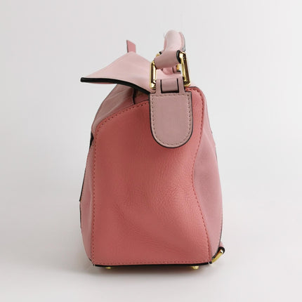 Loewe Puzzle Small Tricolor Pink Crossbody Bag